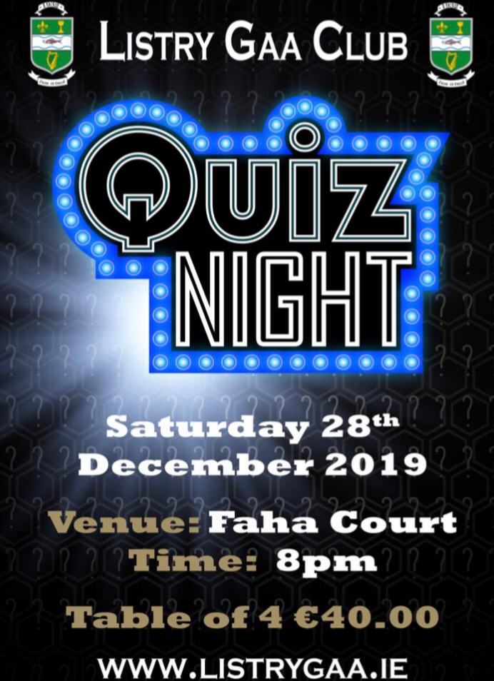 Listry Quiz Night